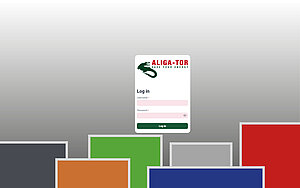 Die neue Titelseite der E-Commerce-Plattform ALIGAsales